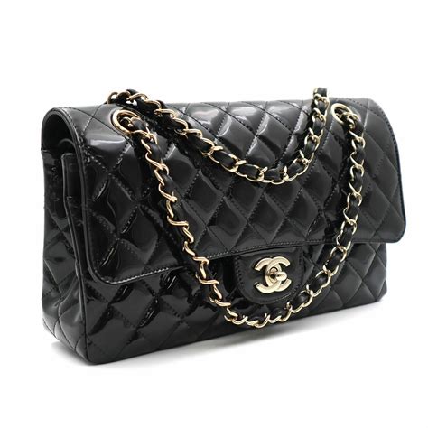 classic black chanel handbag|Chanel black bags classic quilted.